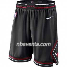 Chicago Bulls Hombre Pantalones Negro 2018-19 Nike Swingman